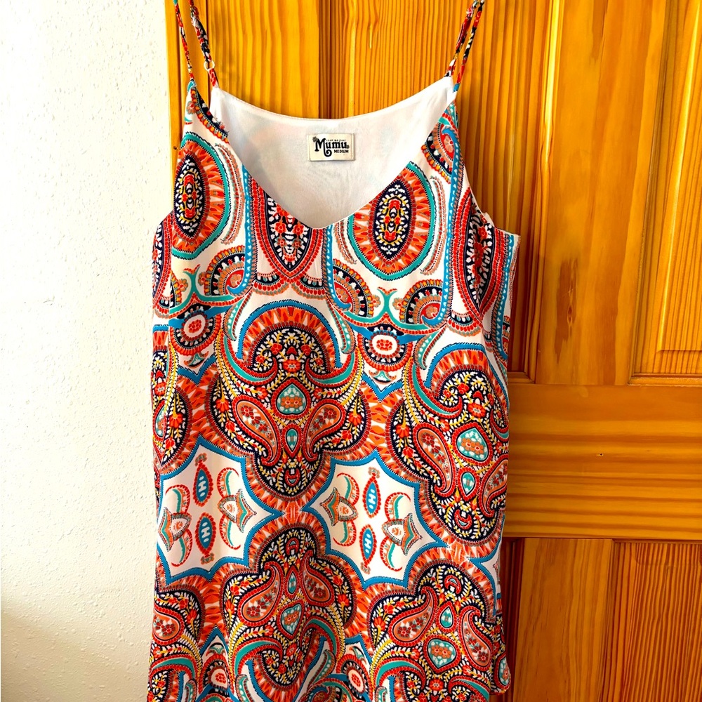 Show Me Your Mumy Pink/red Floral Medium dress